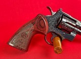 Factory Engraved Colt Python 357 magnum made in 1977 w/ Factory Letter - 2 of 12