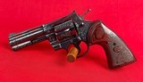Factory Engraved Colt Python 357 magnum made in 1977 w/ Factory Letter - 5 of 12