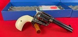 Pair of Colt SAA Custom Shop Ivory Stock 45LC Revolvers w/ Arvo Ojala Double Holster Rig - 3 of 13