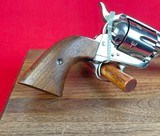 Colt SAA Gen 3 Nickel Finish 44 special w/ Custom Shop wood case and Colt Letter - 3 of 8