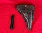 DWM Commercial Luger 9mm w/ 2 matching magazines and holster - 12 of 15