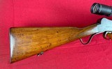 Custom Martini Cadet Australian Training Rifle Caliber 25-35 w/ Burris scope - 2 of 7