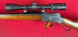 Custom Martini Cadet Australian Training Rifle Caliber 25-35 w/ Burris scope - 6 of 7