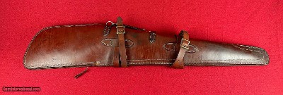 Murray Custom Leather Model S2 Ultimate Saddle Scabbard w/ saddle straps