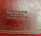Murray Custom Leather Model S2 Ultimate Saddle Scabbard w/ saddle straps - 2 of 4