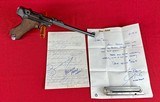 1917 P08 Artillery Luger 9mm w/ British proofs