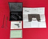 1975 Interarms Walther PPK/S 22LR NIB w/original box