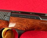 Browning Medalist Target Pistol 22LR made 1962 w/ barrel weights - 3 of 10