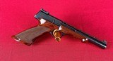 Browning Medalist Target Pistol 22LR made 1962 w/ barrel weights - 1 of 10