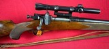 Early 3 digit serial Griffin & Howe rifle 30-06 w/ Lyman Alaskan scope - 3 of 13