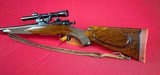 Early 3 digit serial Griffin & Howe rifle 30-06 w/ Lyman Alaskan scope - 9 of 13