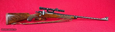 Early 3 digit serial Griffin & Howe rifle 30-06 w/ Lyman Alaskan scope