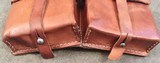 WWII WW2 German G43 K43 Magazine Pouch - 1944 date - Brown Leather - 2 of 8