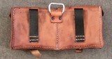 WWII WW2 German G43 K43 Magazine Pouch - 1944 date - Brown Leather - 8 of 8