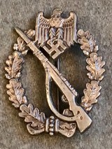 WWII WW2 German Infantry Assault Badge - Vintage Reproduction - 1 of 2