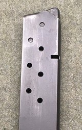 WWII WW2 German Radom Magazine - Early Pinned Base - Unmarked - Excellent Condition - 1 of 5