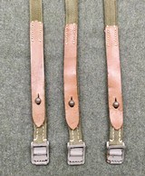 WWII German Tropical Tornister Equipment Straps - LUX - Set of 3 - Unissued - 3 of 6