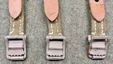 WWII German Tropical Tornister Equipment Straps - LUX - Set of 3 - Unissued - 4 of 6