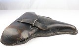WWII German P.38 Hardshell Holster - "Bearskin Oakleaf 9" - 1943 - 5 of 10