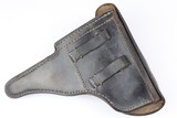 WWII German P.38 Hardshell Holster - "Bearskin Oakleaf 9" - 1943 - 2 of 10