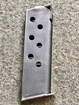 WWII German Walther PPK Flat Base Magazine - Early War Walther Banner Only - Excellent Condition - 2 of 7