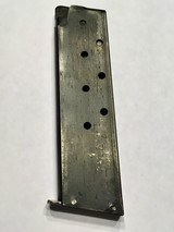 WWII WW2 German Radom Vis Magazine - Pinned Base - Unmarked - Outstanding Condition - 1 of 6