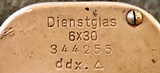 WWII WW2 German 6x30 Binoculars - Dienstglas "ddx" - Excellent Condition - 6 of 15