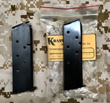 Colt M1911 Magazines - 1 x USGI - 1 x Krasner's Triple K - New Old Stock - Excellent Condition - 2 of 7