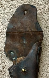 WWI WWII US M1916 Holster - Rock Island Arsenal - Very Good Condition - 8 of 12