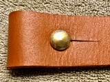 WWII WW2 Japanese Arisaka Leather Rifle Sling – Near Mint! - 7 of 11