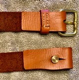 WWII WW2 Japanese Arisaka Leather Rifle Sling – Near Mint! - 10 of 11