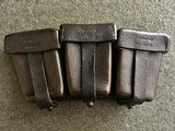 K98k Ammunition Pouch – Dated 1942 - Includes 6 Stripper Clips - 3 of 15