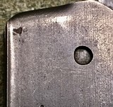 WWII WW2 German Radom VIS P.35(p) Magazine - Marked E/189 - 12 of 12