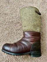WWII WW2 German Late-War Winter Combat Boots in Brown Leather with RBNr
in Superb Condition - 9 of 15