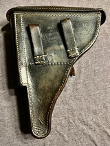 WWII WW2 German 1942-datedP.08 Luger Holster-