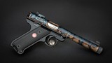 Turnbull Finished Ruger Mark IV Target, Threaded Barrel, 22 LR - 1 of 2