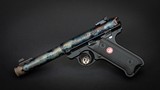 Turnbull Finished Ruger Mark IV Target, Threaded Barrel, 22 LR - 2 of 2