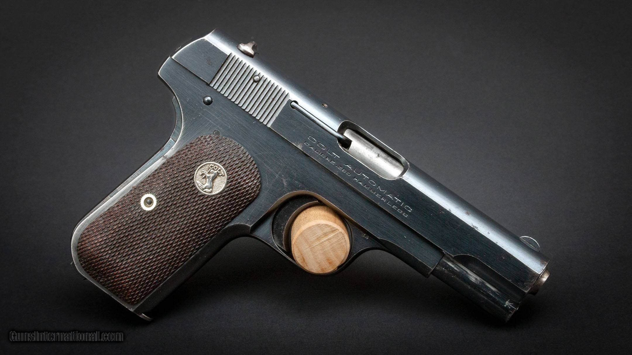 Colt Model 1908 Pocket Hammerless, 380 ACP