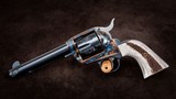 Custom Ruger New Vaquero, “A” Engraving, 45 Colt - 2 of 3