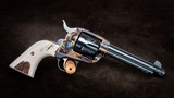 Custom Ruger New Vaquero, “A” Engraving, 45 Colt - 1 of 3