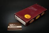 Colt Python, First Year of 8-Inch Production, Factory Letter - 3 of 4