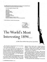 Winchester Model 1894 s/n 15147, “The World’s Most Interesting 1894” - 17 of 17