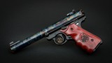 Turnbull Finished Ruger Mark IV Target, Badged Rosewood Grips - 2 of 2