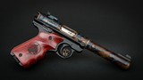 Turnbull Finished Ruger Mark IV Target, Badged Rosewood Grips