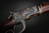 Engraved Turnbull Finished Winchester 1892 Deluxe Takedown with Case - 3 of 9