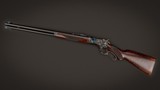 Engraved Turnbull Finished Winchester 1892 Deluxe Takedown with Case - 2 of 9