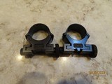 SAKO factory steel HIGH rifle scope rings 1