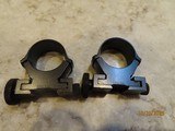 SAKO factory steel HIGH rifle scope rings 1