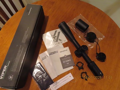 Vortex Viper PST Gen II 5-25x50 EBR-2C Scope