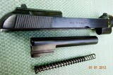 Beretta Model 70 32ACP 7.65mm .32 ACP Barrel Slide Assembly Recoil spring and guide - 5 of 5